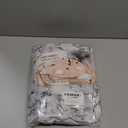 UMINEUX Round Fitted Vinyl Tablecloth with Elastic Edged & Flannel Backing, Waterproof Wipeable Round Table Cover for Indoor Outdoor Patio Use - Fits Tables up to 40" - 44" Diameter(WhiteMarble)