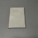 A5 Refill Paper, [3 Pack] 100GSM Thick Refillable Paper 6 Hole Filler Inserts Loose Leaf Paper
