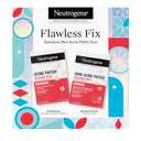 Neutrogena Flawless Fix Sensitive Skin Acne Patch Duo Set, Hydrocolloid Pimple Patches to Protect and Shrink Pimples Overnight, Includes 30 Count Variety Pack & 36 Mini Patches, 66 Count