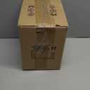 3-Light Industrial Farmhouse Black Matte Light Fixtures Ceiling Mount, with Clear Glass Shades Semi Flush Mount Ceiling Light, for Hallway Fixtures Kitchen, Foyer