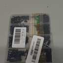 1001Pcs M2.5 Screws Kit,Black M2.5 Screws (7 Sizes 4-20mm),Hex Socket Head Cap Small Metric Bolts Nuts Assortment,12.9 Grade Alloy Steel,Black Oxide, 4/6/8/10/12/16/20mm