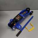Floor Jack 1.5 Ton (3,000 LBs) Hydraulic Car Jack, Lifting Range from 5.1 Inch to 12.6 Inch, Fits Sedans Automotive Blue