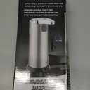 Automatic Soap Dispenser, Stainless Steel Dish Soap Dispenser with Infrared Sensor and Waterproof Base, 3 Levels Adjustable, Touchless Sensor Liquid Soap Pump Dispenser, Liquid Dispenser for Bathroom