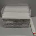 Bathroom Organizers and Storage, Makeup Organizer (Sturdy Durable Attractive), Ideal for Vanity, Countertop, Counter, Perfume, Skincare, Cabinet, Cosmetic, Dresser Organizer (White) (3 Drawers)