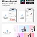 MERACH Exercise Bike, Brake Pad Stationary Bike with Exclusive App, Low Noise Indoor Cycling Bike with 300lbs Weight Capacity, Tablet Mount and Fitness Courses for Weight Loss