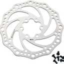 Teyssor  180mm Bike Disc Brake Rotor with 6 Bolts Fit for Road Bike Mountain Bike BMX MTB