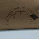 Beach Cabana 8'×8', UPF 50+ Sun Shelter with Side Wall, Adjustable Height, 1011240 cubic inches