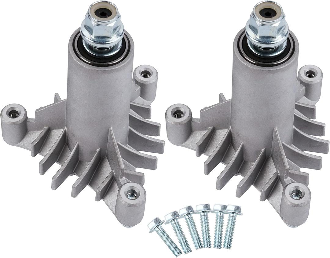 Replacement Spindle Assembly Pack of 2 - Compatible with Husqvarna Tractor Mowers, AYP, Bernard, Loisirs, Craftsman, McCulloch - 36", 38" and 42" Deck - Replaces 532130794, 130794, 128285, 285-456