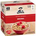 Quaker Instant Oatmeal, Original, Individual Packets, 0.98 Ounce , 48 Count (Pack of 1) Best By APR 10/2026