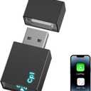 Wireless CarPlay Adapter for iPhone,Mini USB Carplay Adapters Plug and Play Low Latency,Convert Wired to Wireless Apple CarPlay Adapter for Cars 2016+,Compatible iOS 10+,Bluetooth 5.X+Wi-Fi 5.8GHz