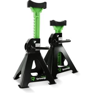 Jack Stands 3 tons | Adjustable Floor Jackstands Pack of 2 | Extended Lifting Height 11,6-17 inches | Automotive Lift | Car Stands 3 ton (6,600lbs)