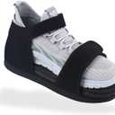 Shoe Balancer for Use with Walking Boot and Uneven Legs, Shoe Leveler for Leg Length Discrepancy, Flat Shoes Lift for Left or Right Foot (Small)