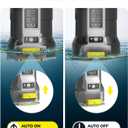 InoKraft E-Float Automatic Sump Pump 1/2HP, 2500 GPH Submersible Water Pump with Auto/Manual Mode, Mesh Bag, Universal Hose Adapters, Built-In 25FT Cord for Pool, Basement, and Outdoor Use,Black