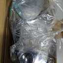 Automatic Soap Dispenser, Touchless Dish Soap Dispenser 17oz/500ml with Infrared Sensor, 5 Adjustable Soap Levels, Liquid Dispenser for Bathroom Kitchen (Silver)