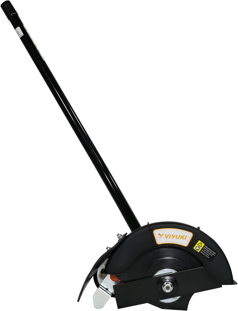 9-Inch Cutting Blade Lawn Edger Universal Attachment for More Brands of Powerheads (Orange+Black)