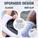 SportsTrail Cooling Arm Sleeves for Men & Women  Breathable, UV Sun Protection, Sports Arm Sleeves for Women, Men & Youth (One Size, 1 Pair: White)