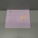 LitBear 100% Mulberry Silk Bonnet for Sleeping Women, 6A 22 Momme, Large Double-Layer Silk Hair Wrap with Tie Band (Pink)