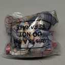 Potchen 4 Pcs Cute Plaid Dog Dress Set with Bow Tie Harness & Leash for Small Dogs, Puppy Clothes for Girls Outfits (M,Dark Color)