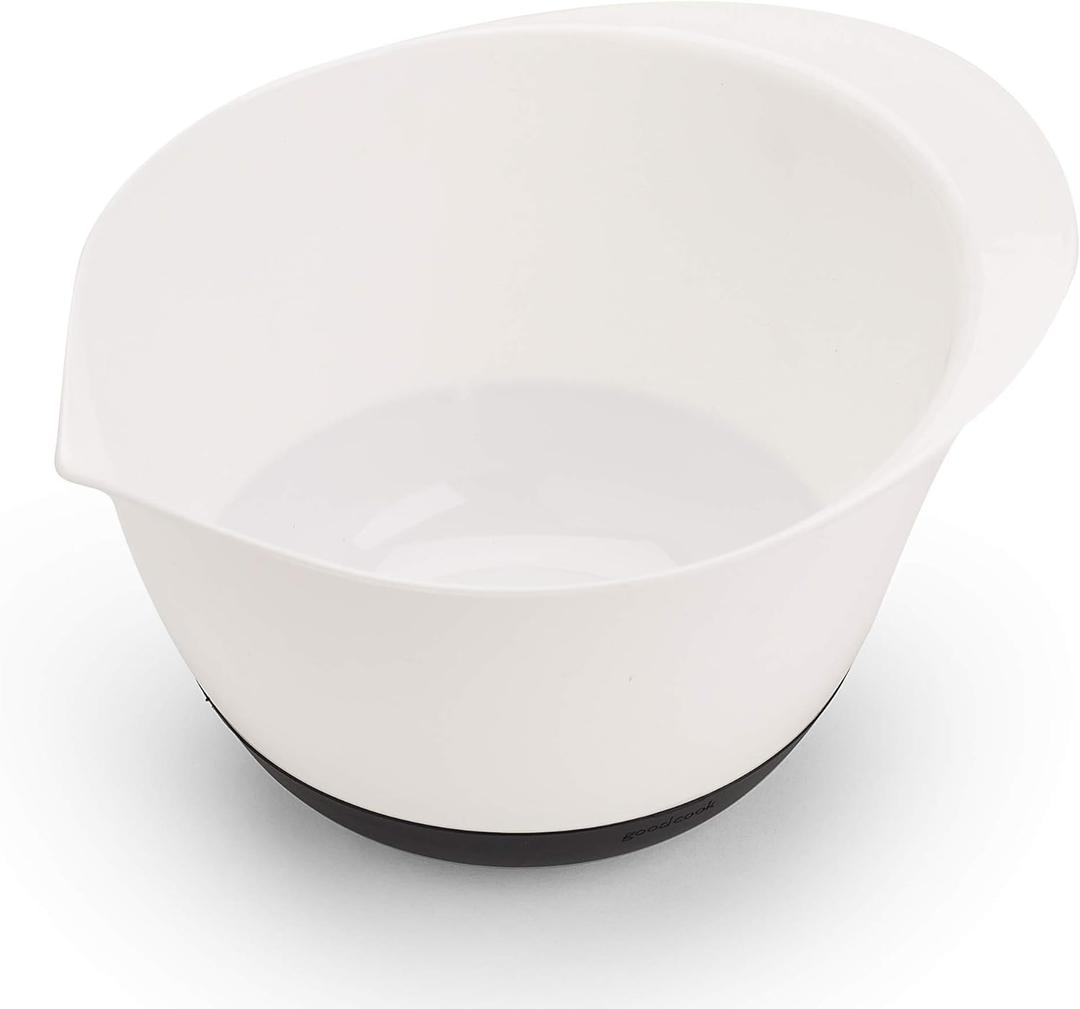 Good Cook Touch Plastic Mixing Bowl, 3-Quart