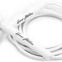 HONOR ATHLETICS Speed Rope, Skipping Rope - Best for Double Under, Boxing, MMA, Cardio Fitness Training Condition - Jump Rope, White