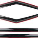 Tape-On Window Visors 4-Piece Compatible with 2024-2026 Santa Fe | For Hyundai Santa Fe Sun Rain Guards Window Deflectors Shield Shade Smoke