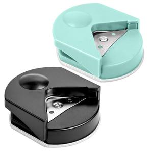 2Pcs Paper Corner Rounder - R4 4mm Corner Cutter Punch Tool, Laminated Cards, Cardstock, Scrapbooking,Photo Card Making, Paper Cutting DIY Crafts Puncher for Office, School