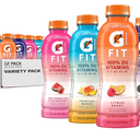 Gatorade Fit Electrolyte Beverage, Healthy Real Hydration, New 2.0 4 Flavor Variety Pack, 16.9.oz Bottles (11 Pack Only) EXP FEB 07 26
