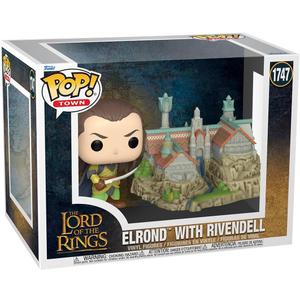 Funko Pop Town: The Lord of The Rings - Elrond with Rivendell - Collectable Vinyl Figure - Gift Idea - Official Merchandise - Toys for Kids & Adults - Fantasy Fans