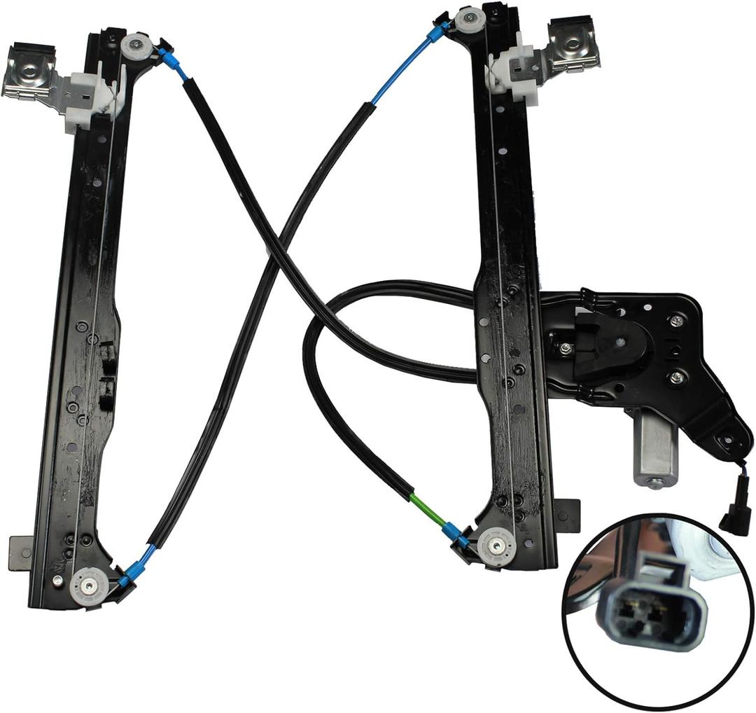 LAFORMO 741-579 Rear Passenger Side Power Window Regulator with Motor Assembly Compatible with Silverado/Suburban/Avalanche 1500 2500 3500 00-06 Cadillac Escalade 02-06 GMC Yukon XL/Sierra