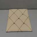 Farmlyn Creek Rectangular Fabric Bulletin Board - Picture Board for Photos - Farmhouse Style & Office Wall Decor - 16 x 12 in, Beige