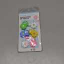 Straw Cover Cap for Stanley Cup, 12pcs 0.4in Diameter Reusable Dust-Proof Straw Topper Compatible with Simple Modern and Tumbler with Lid and Straws (12pcs flower set)