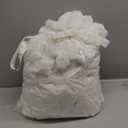 Cozy Bliss Faux Fur Throw Blanket for Couch, Cozy Warm Plush Striped Blanket for Sofa Bedroom Living Room, 50 * 60 Inches Cream White