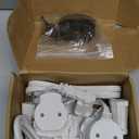 in-Wall Cable Management kit, Cord Hiding for Wall, Hide TV Wires When Mounting A TV, Includes Power & Low Voltage Cable Management, Includes Hole Saw Drill Attachment for Easy Install