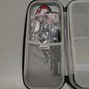 MEUUT 15 pcs Stethoscope Case Kit, Perfect Nurse Gift Include Stethoscope Case, Medical Scissors, Penlights with Batteries, Bandage Wraps, Badge Holders for Nurse (Black)