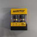 AUXITO CANBUS 7443 7444NA Switchback LED Bulbs with Built-in Resistor Anti Hyper Flash 7443A 7444NAK T20 Dual Color Amber Turn Signal Lights and White DRL/Parking Lights, Pack of 2