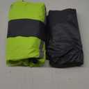 Men's Lightweight Waterproof Rain Suit - Reflective Jacket & Pants with Hood for Outdoor Work, Fishing, Hiking, size Medium