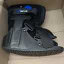 United Ortho Short Air Cam Walker Fracture Boot, Large, Black
