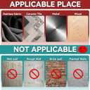 2 x 0.4In x 33Ft Double Sided Tape Heavy Duty, Heat Resistant and Waterproof, Strong Adhesive Mounting Tape, Double Stick Tape for Walls,Car, Home and Office