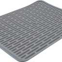 OXO Good Grips Large Silicone Drying Mat, Large, 12.5" x 16.88" (Gray)