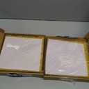 Oungy 24pcs Beeswax for Candle Making DIY Candle Making Kit Beeswax Sheets Include Cotton Wick, 8x8 inch