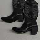 wetkiss Cowboy Boots for Women Knee High, Cowgirl Boots Women Rhinestone Comfort Fashion Tall Sparkling Western Boots Boots for Women 7.5
