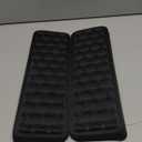 Ergonomic Desk Elbow Pads, Memory Foam Arm Rest for Desk Edge Cushion, Set of 2 Ultra-Soft Office Desk Edge Protectors for Comfort & Pain Relief (Black)