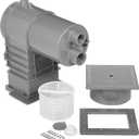 Hayward SP10841OMDGR 1-1/2-Inch FIP Dark Gray Auto-Skim Skimmer with Outside Mount