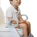 Spuddies Potty with Ladder, White/Gray, One Size (Pack of 1)