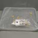 FACULX 3 Pack Deviled Egg Containers with Lid and 8 Pcs Deviled Egg Injector Piping Tool, Egg Organizer for Refrigerator, Fridge Stackable Countertop Portable Egg Platter (transparent-2 packs)