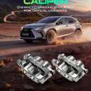 Set of 2 Front Brake Caliper Assembly Replacement for Jeep Grand Cheroke 2005-2010 Commander 2006-2010