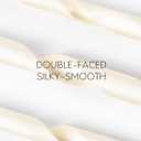 Keypan Ivory Satin Ribbon 7/8 Inch x 50 Yards Double-Faced Polyester Cream Ribbons for Christmas Gift Wrapping Bows Crafts Floral Bouquet Wedding Invitations