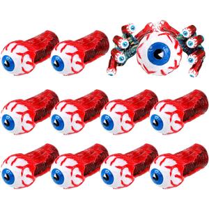 10 Pieces Halloween Eyeball Finger Puppets - Eyeball Finger Eye Covers for Party, Cosplay, Favor