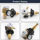 VN-500 Nitrogen Purge Control Valve Regulator And Flow Meter Hybrid Design Nitrogen Purging Regulator w/500psi for leak testing