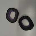 Jomwag Breathable Mesh Replacement Earpads for HS80 RGB - Black/Purple, Comfortable Ear Cushions